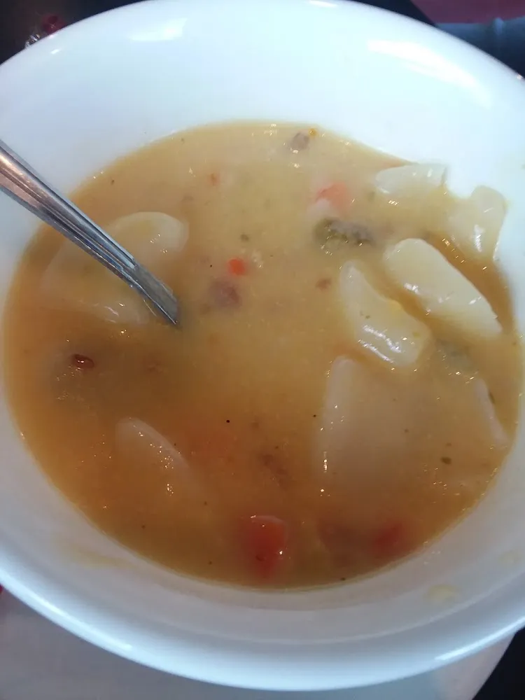 Potato with Bacon Soup of the Day